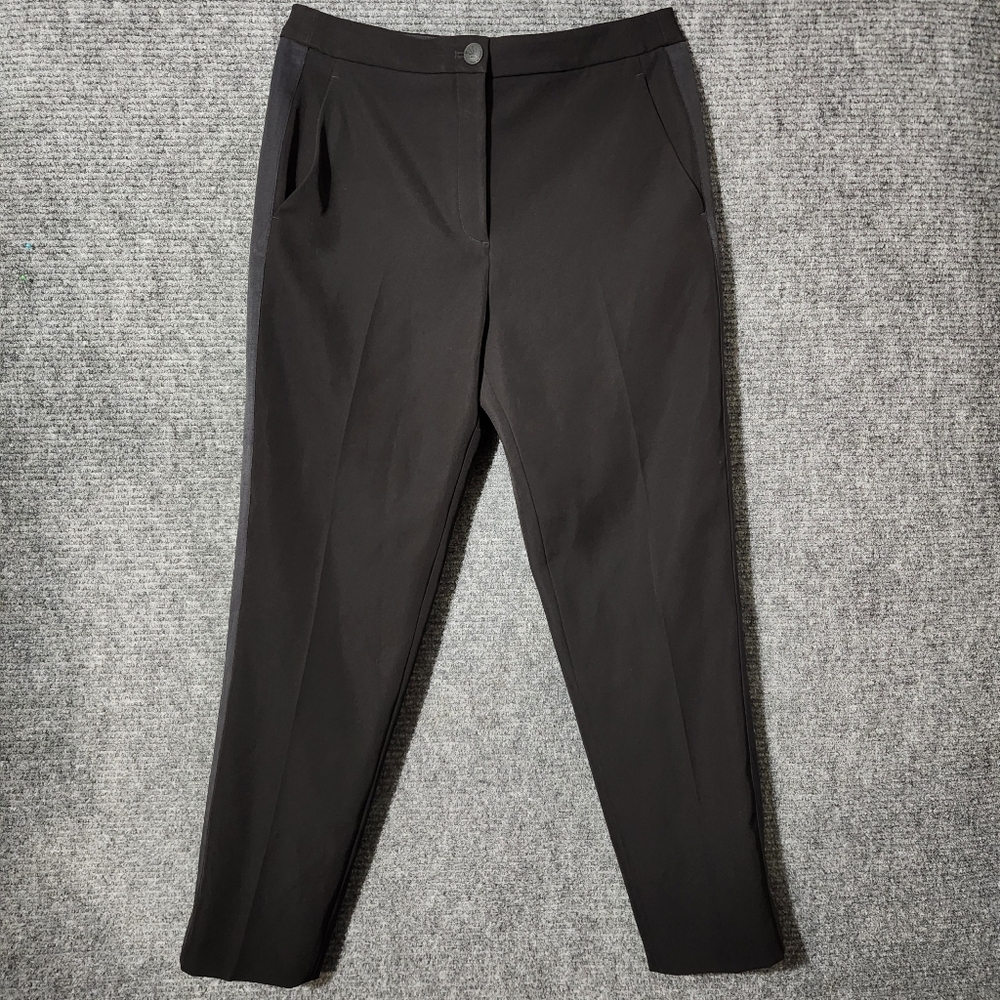 Classic Black Tailored Dress Pants